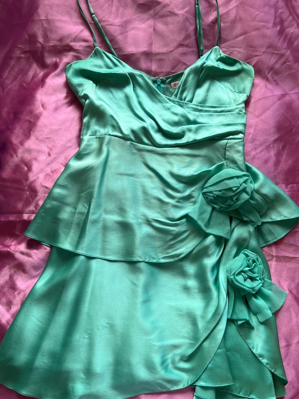 Betsey Johnson silk cocktail dress size 4